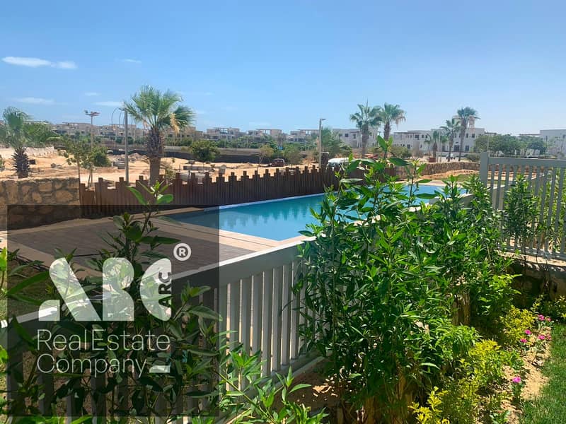 Ground Chalet for Rent with Garden in Hacienda Bay, North Coast, Sidi Abdel Rahman. Prime location, directly on the swimming pool, north-facing, just steps from the beach / Hacienda Bay North Coast - Bild 2