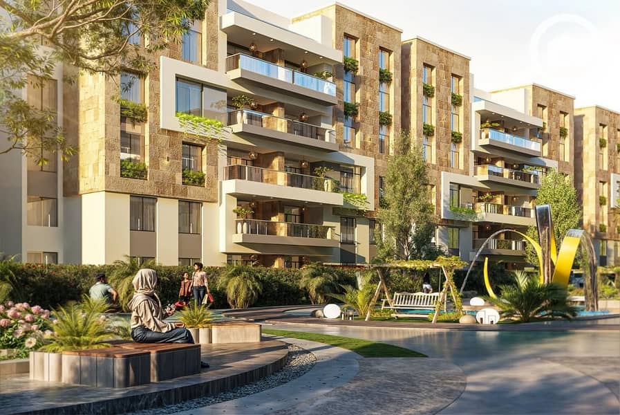 Your apartment in the heart of the Fifth Settlement with a monthly installment of 38,000, with an area of 112 square meters, two rooms, semi-finished, delivery in two years, and equal installments over 10 years. - Bild 3