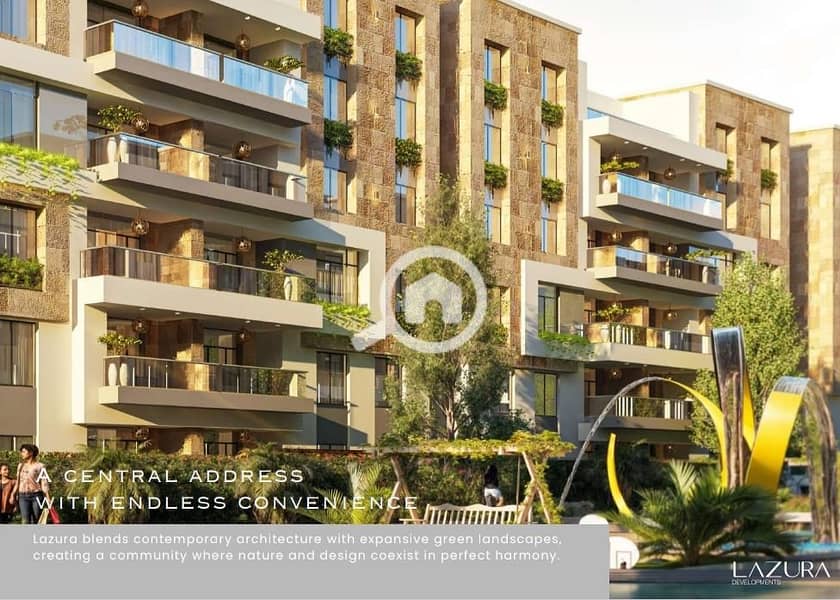 Your apartment in the heart of the Fifth Settlement with a monthly installment of 38,000, with an area of 112 square meters, two rooms, semi-finished, delivery in two years, and equal installments over 10 years. - Bild 4