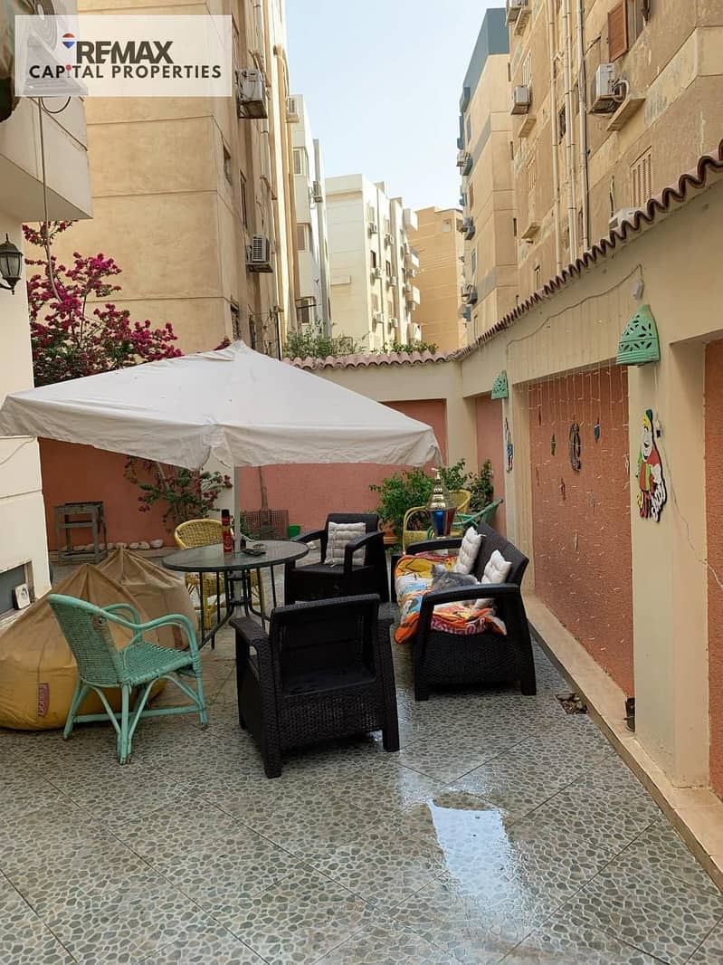 Apartment for sale 135 meters, ground floor with a private garden of 60 meters, Fifth District, New Cairo, Fifth Settlement - Widok 2