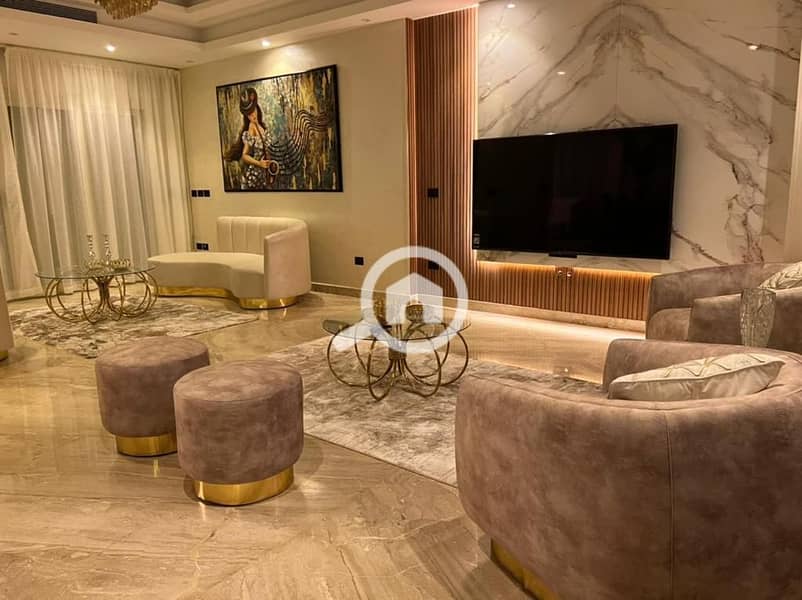 Fully Furnished Villa for Rent with Private Swimming Pool in Palm Hills Golf Extension - Widok 6