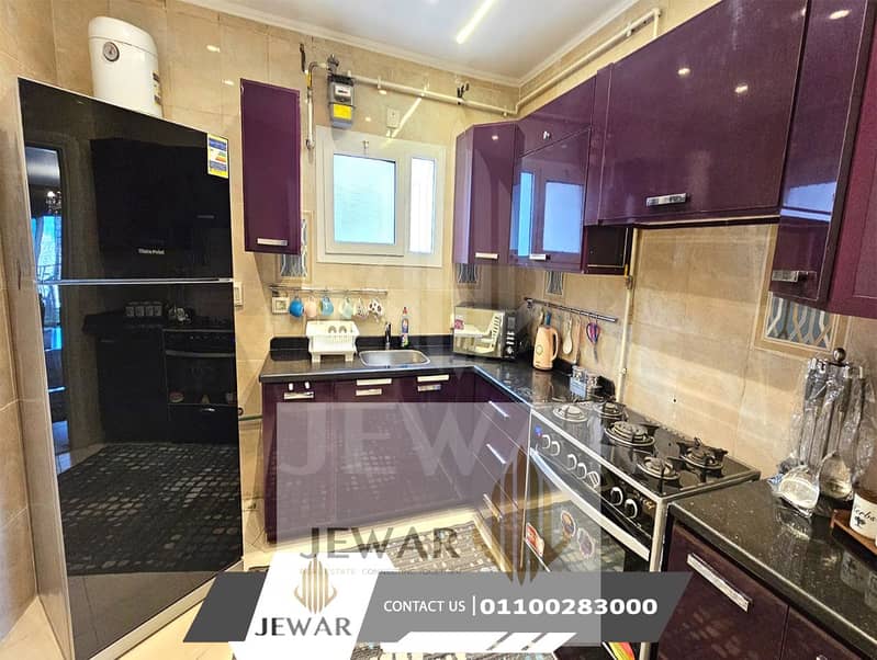 Luxury furnished apartment for rent, 240m², in Smouha, overlooking Al-Giyad Club and Smouha Club. – pohled 6