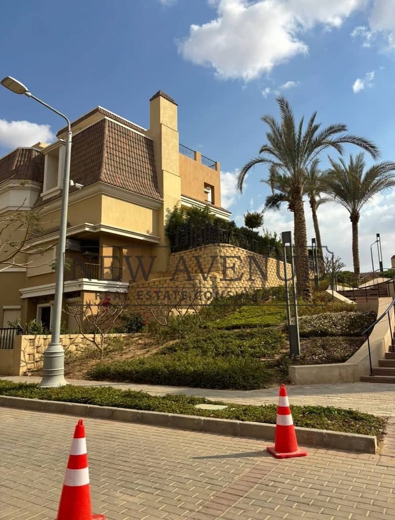 S Villa for sale in Sarai S2, 260 sqm with 140 sqm garden, villa view, ready for delivery, 4 bedrooms and remaining installments till 2029. - Ansicht 2