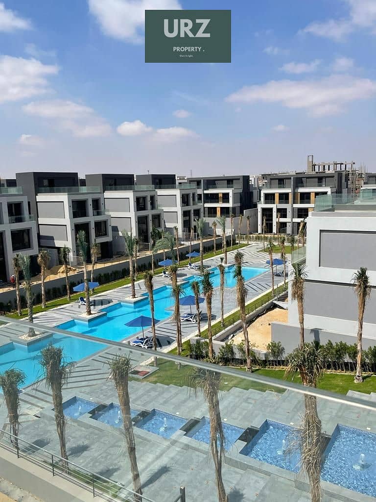 Luxurious 3-bedroom apartment for a limited period with an open view of Pool Lavista Sixth Settlement - Widok 2