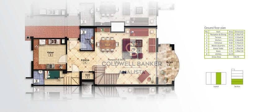 under market price,ivilla garden prime location next to a corner overlooking the pool 3 three bedroom for sale mv executive - Ansicht 4