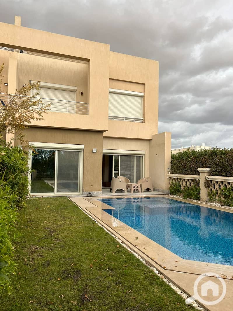 Fully Furnished Townhouse for Rent with Private Pool in Palm Hills Golf Extension – pohled 2