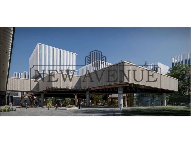 Administrative Office 95 SQM with Installments Over 8 Years in W55 - New Cairo by Waterway - Mehr