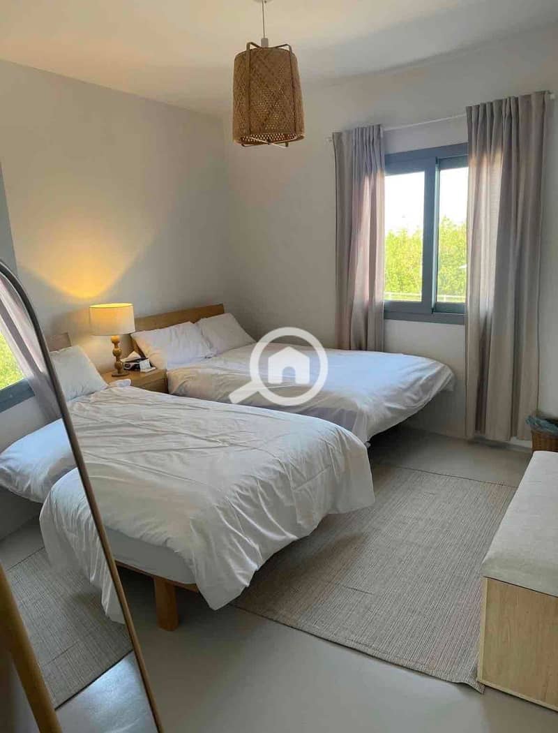 Immediately receive a chalet by the sea in Zahra with 3 finished rooms next to Hacienda Bay, Marassi, Bo Island, and Telal. - Mehr