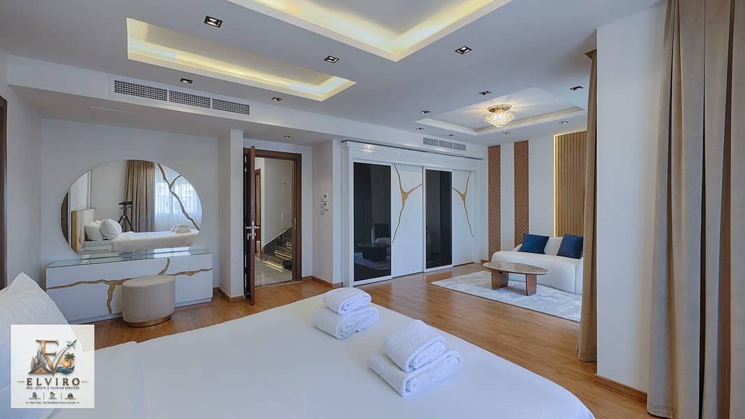 Fully Furnished Twin House For Rent In Oriana Cairo Festival City – Luxury Living With Private Pool - Widok 6