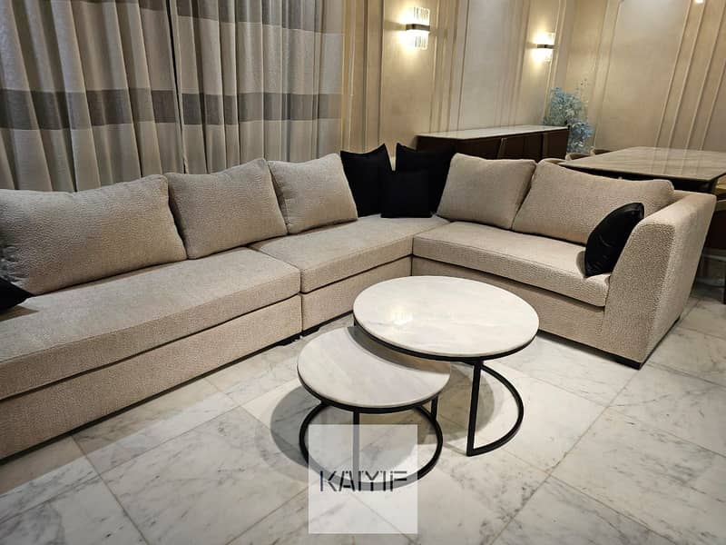 Apartment for Rent in Galleria Moon Valley Fully Furnished Modern Finishes Stylish Furniture Ready to Move in Prime Location - Widok 2