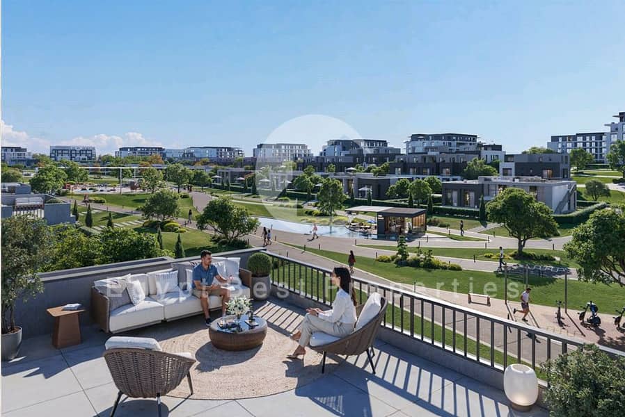 VILLA FULLY FINISHED OVER LOOKING 200,000 METERS CENTRAL PARK WITH 5% DOWN PAYMENT IN PARK CENTRAL HASSAN ALLAM IN MOSTAQBAL CITY - Widok 4