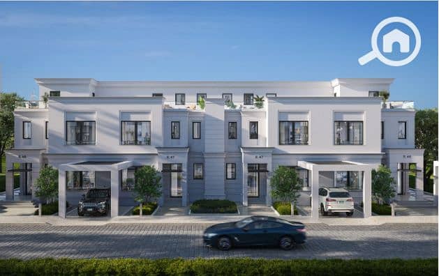 A fully finished apartment for sale in a prime location in Naya West Compound by Naya Developments in Sheikh Zayed, near Beverly Hills and The Estates - Mehr