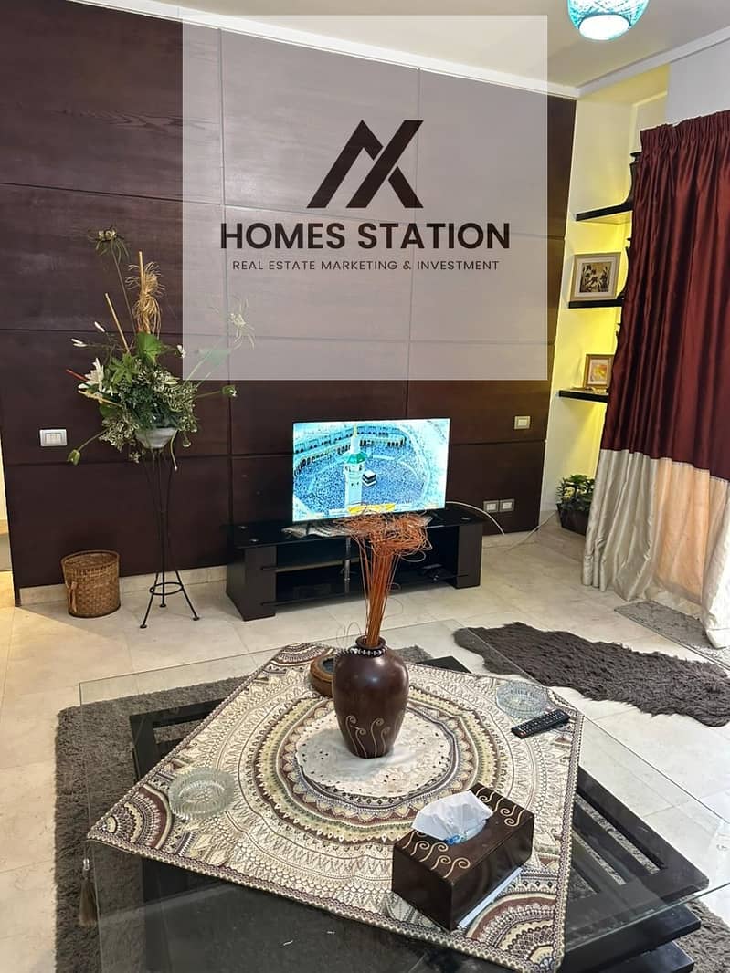 Fully Furnished Studio with Private Garden For Rent in Palm Hills - New Cairo – pohled 4