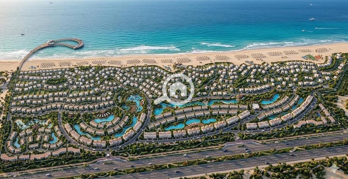 A great chalet for sale with hotel-style finishing and a sea view on the North Coast | Zahrat Al Sahel Al Shamali - Amwaj - Chalet for sale - El Alame - Ansicht 3