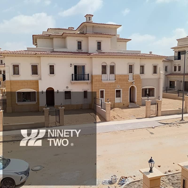 Quatro Villa for Sale in City Gate New Cairo 256sqm – Semi Finished – pohled 4
