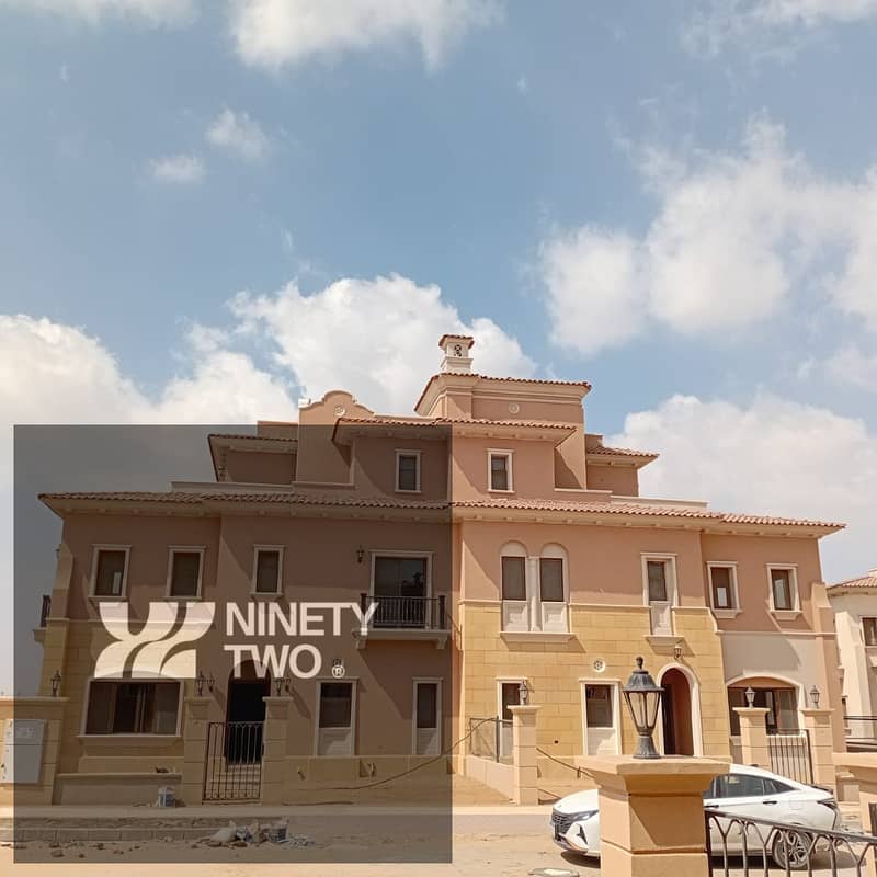 Quatro Villa for Sale in City Gate New Cairo 256sqm – Semi Finished – pohled 5