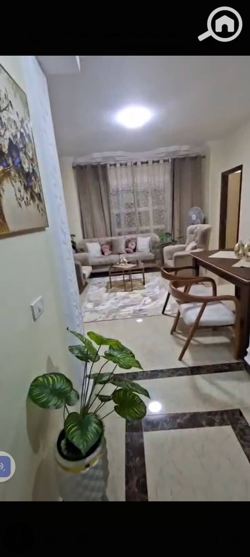 Furnished apartment for rent in the Southern Investors area, 150 meters, hotel-style furnishing, Fifth Settlement, New Cairo - Ansicht 4