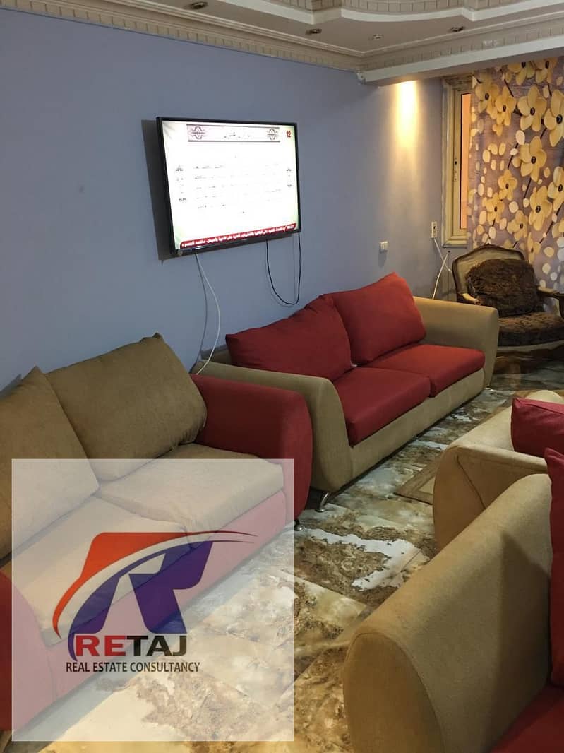 Super Lux Furnished Apartment for Rent – In a Prime Location in Zahraa – Nasr City - Ansicht 4