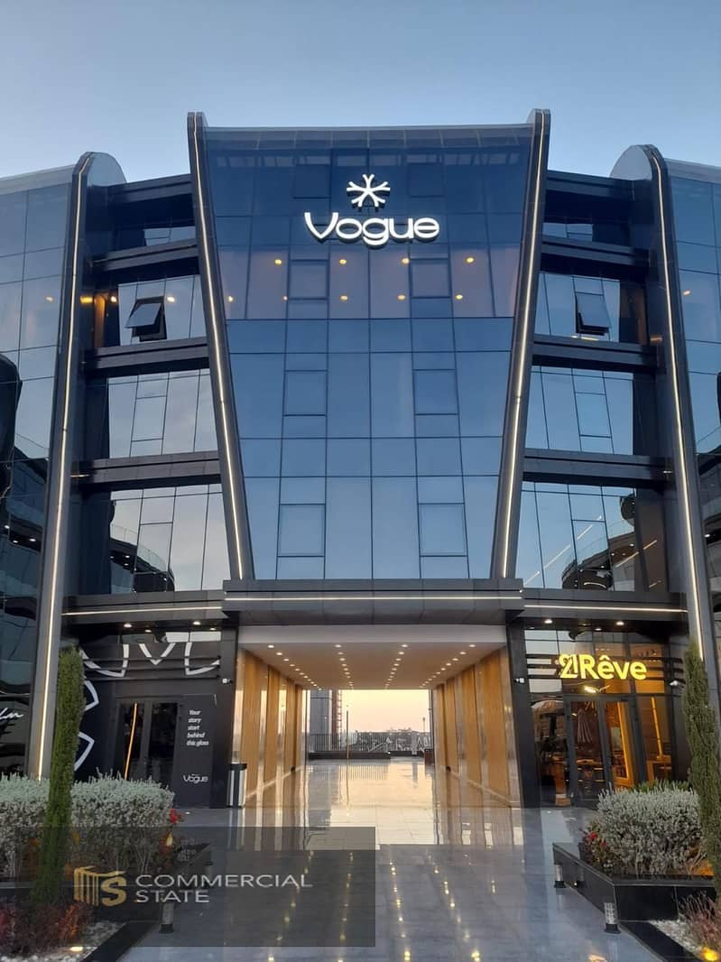 Retail at South 90 St. 345m for Rent -New Cairo - Vista 4