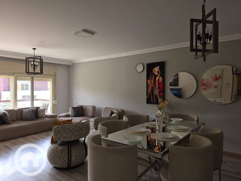 apartment fully finished for sale in new giza - carnal zone - Widok 4