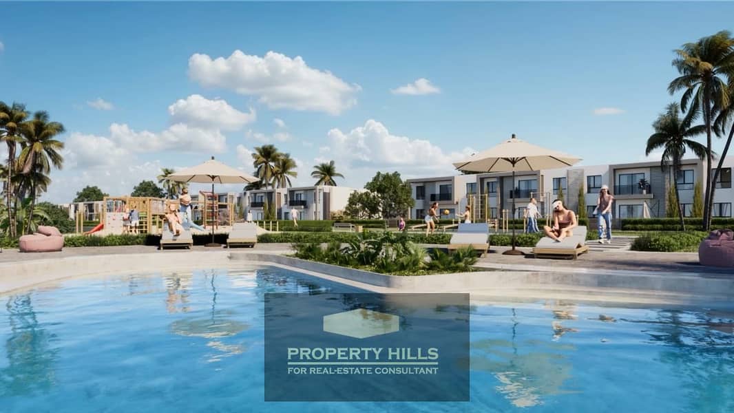 Townhouse for sale in GAIA Ras Al Hikma with a direct sea view - Widok 5
