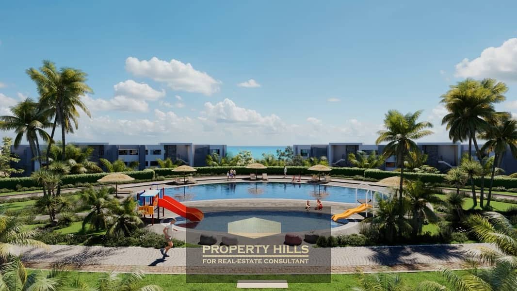 Townhouse for sale in GAIA Ras Al Hikma with a direct sea view - Więcej