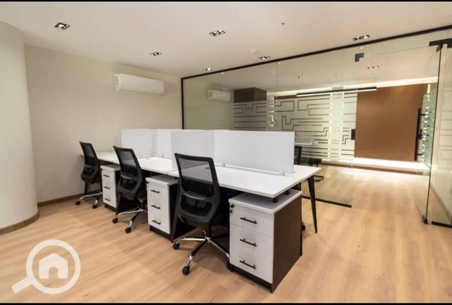 Administrative office for rent in Al Tagamoa Al Khames on the Southern Ninety directly furnished Administrative office for rent in Al Tagamoa Al Khames on the Southern Ninety directly furnished