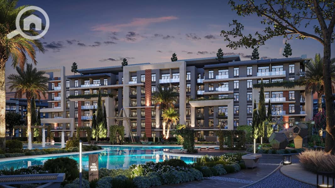 With a monthly installment of 15,000, own a ground floor apartment of 70 m² with a 17 m² garden in the strongest residential project in New Al-Obour from the company with a proven track record, with a down payment of only 221,000. - Ansicht 2