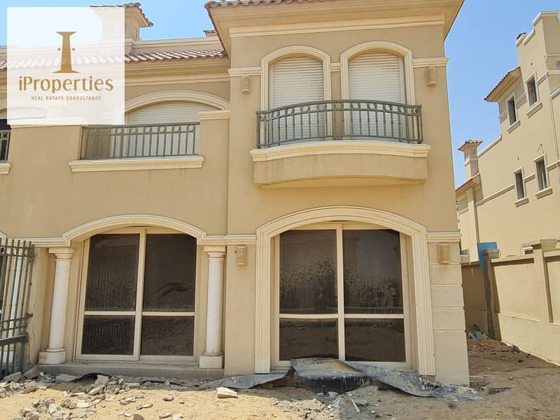 Twin House 296m For Sale in Palm Hills New Cairo Ready To Move - Widok 4