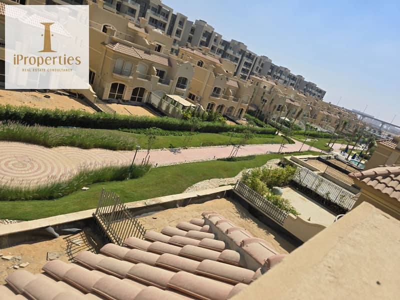 Twin House 296m For Sale in Palm Hills New Cairo Ready To Move - Widok 6