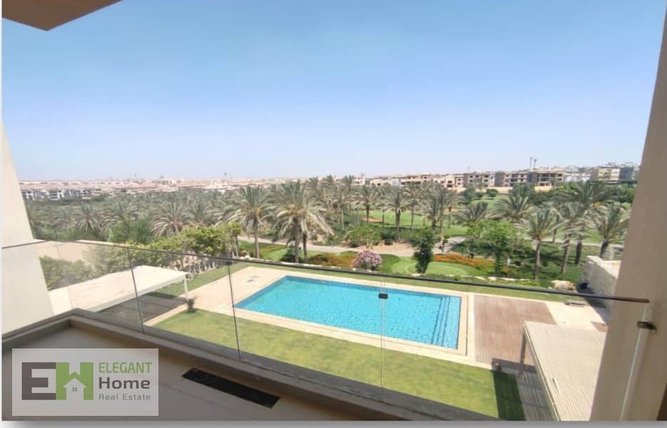 Furnished apartment Golf and pool view in katameya Dunes - Vista 2