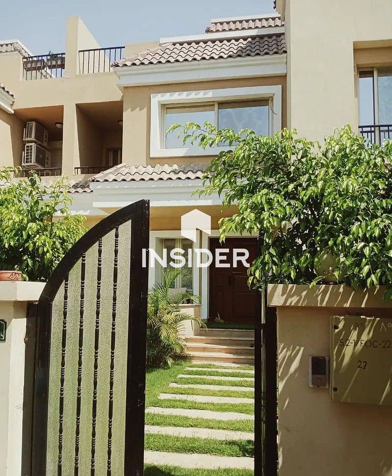 Premium townhouse with a landscape view for sale in New Cairo The Butterfly available with a 12-year installment plan. - Widok 3