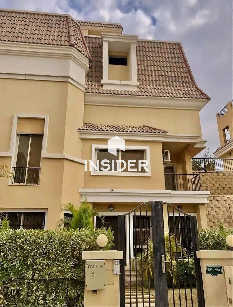Premium townhouse with a landscape view for sale in New Cairo The Butterfly available with a 12-year installment plan. - Widok 5