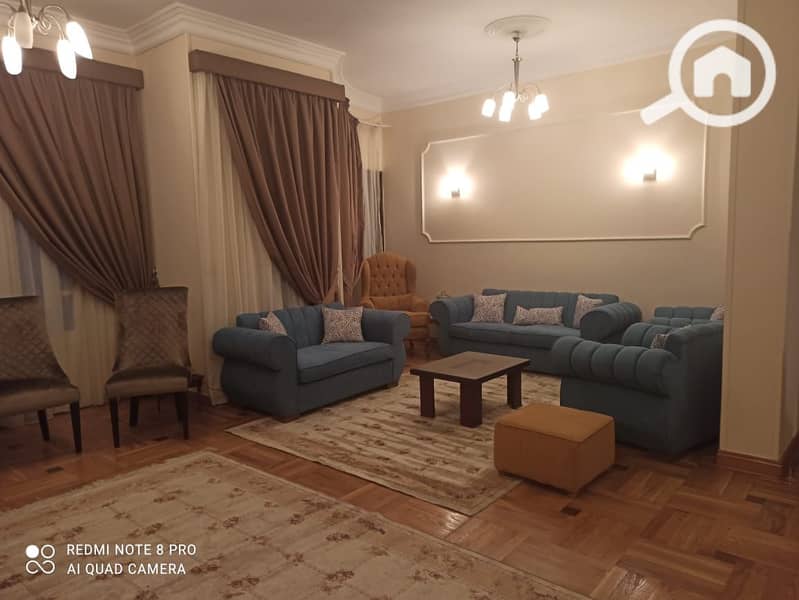 Furnished apartment for rent with modern decor, fully air-conditioned in the first neighborhood of the Fifth Settlement. - Ansicht 4