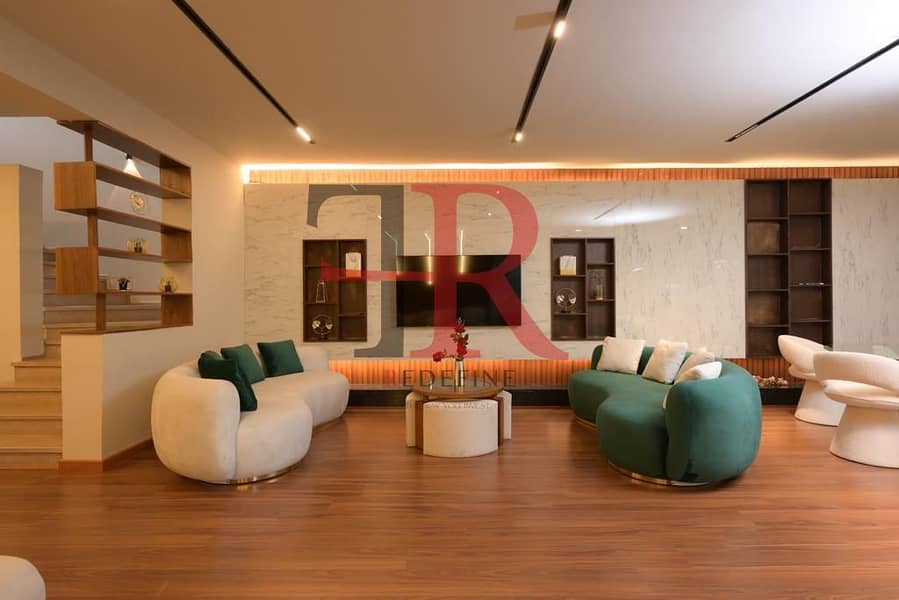 Standalone villa for rent with private pool in al gezira compound new cairo - Bild 4