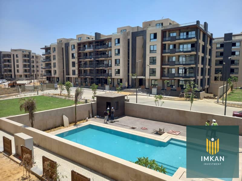 Apartment for sale with a beautiful open view in the DiGar compound in New Cairo. - Widok 2