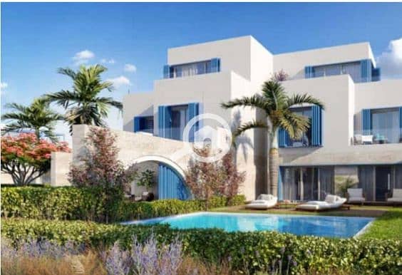 Floating townhouse for sale in Naya Bay Ras El Hikma | 190m + roof 60m | delivery within a year | down payment 10% - Mehr
