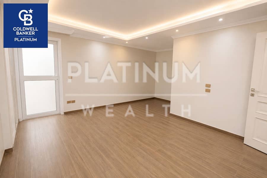Open view directly onto the tram All utilities included Payment plans Apartment for sale, 218 m, Mostafa Kamel St. , Rushdi - Widok 4