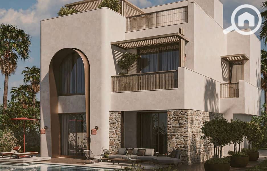 Townhouse villa sea view for sale in Lyv Ras El Hekma, North Coast - Ansicht 2