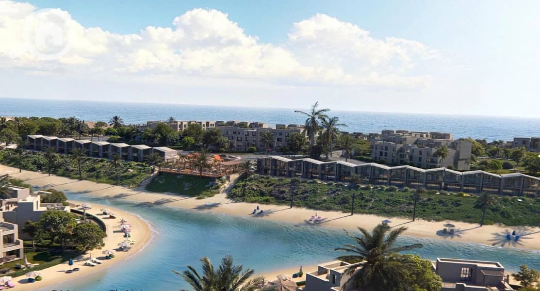 Townhouse villa sea view for sale in Lyv Ras El Hekma, North Coast - Mehr