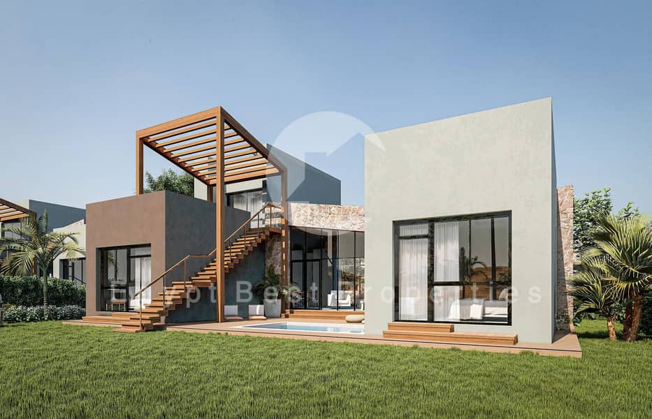 One Story Villa For Sale In Bay West - Soma Bay installments 5% DP - Widok 2