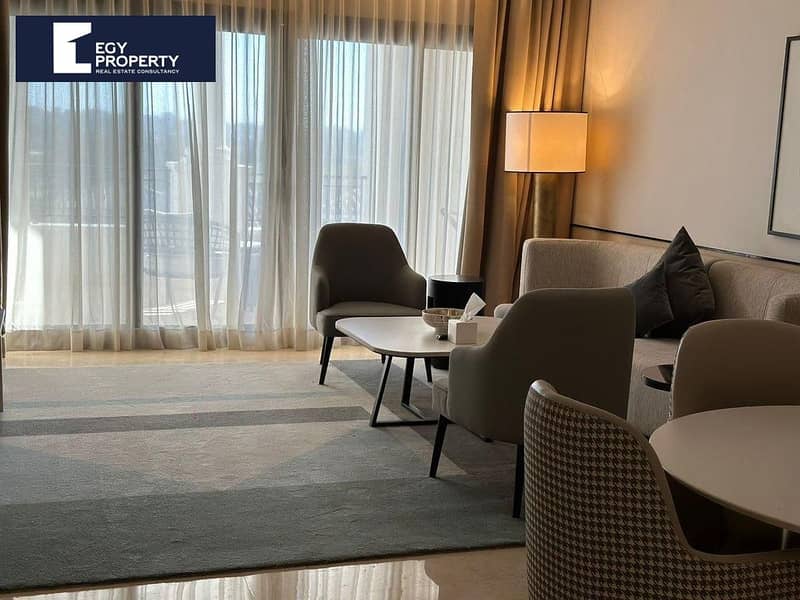 Hotel apartment for sale on the golf course in Marassi - Sidi Abdel Rahman - North Coast – pohled 3