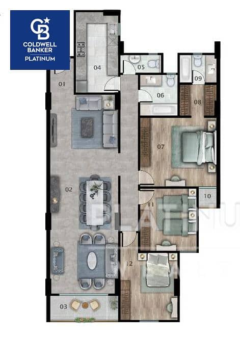 Take immediate possession of your premium unit with flexible payment terms at Morouj – Al Baron Compound. - Widok 4