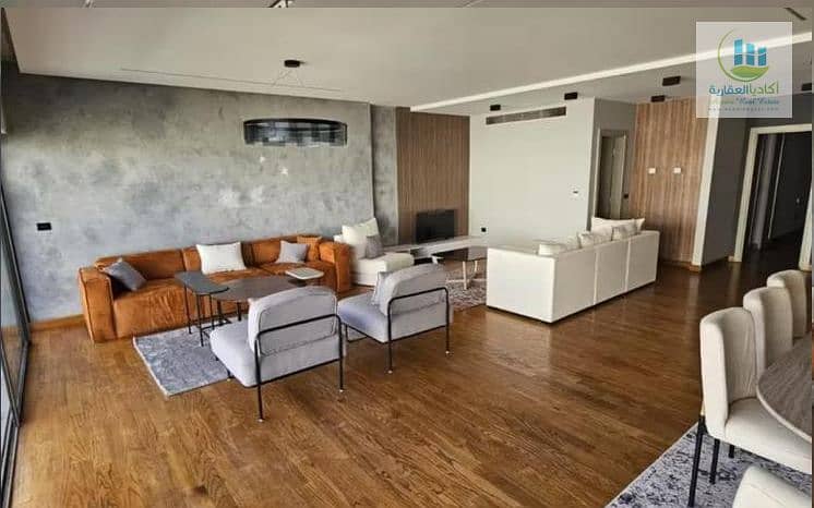 Overlooking Lake Hotel Apartment 268m² Fully Furnished in Lake View Residence Near Mivida Emaar Palm Hills Villette Sodic Eastown City Gate Hyde Park - Widok 6