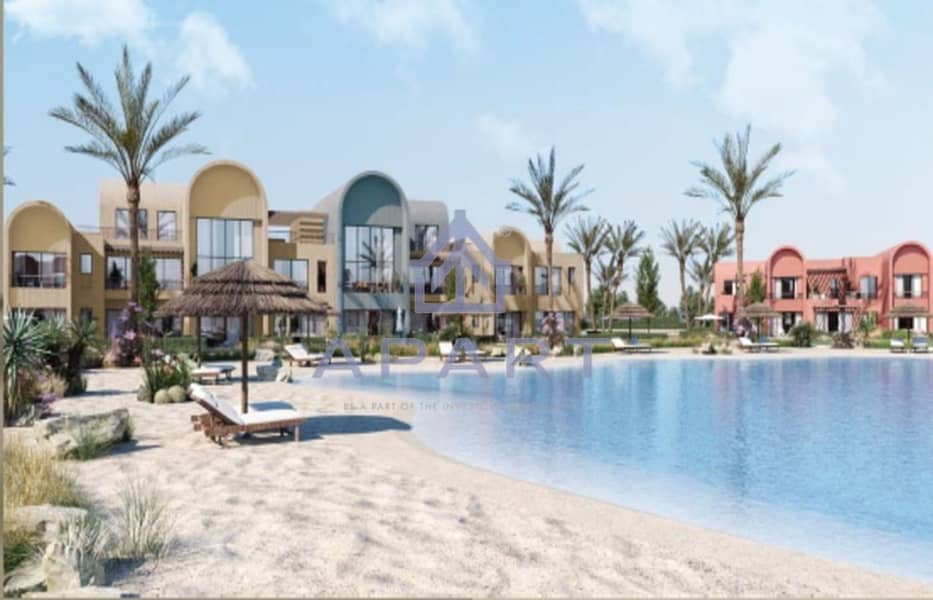 LOWEST 2BEDROOM OVERLOOKING LAGOON FOR SALE -KAMARAN- GOUNA- RED SEA- FOR SALE - NEW GOUNA - Ansicht 2