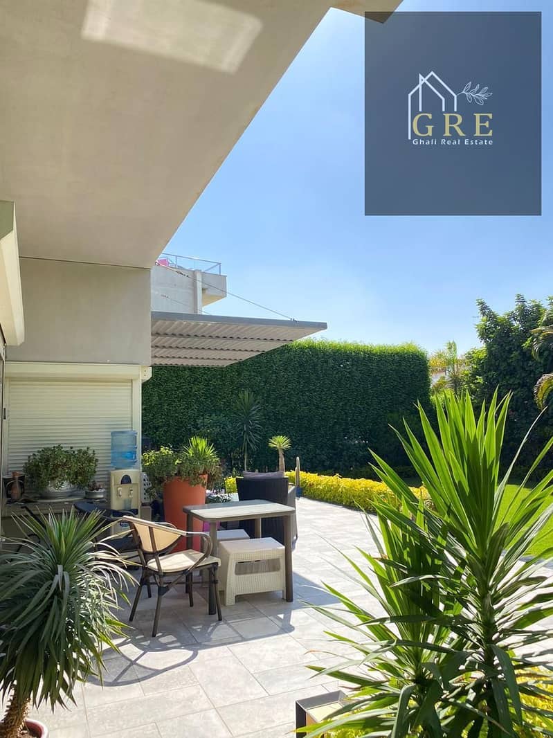 Luxury villa for sale, 450 sqm built on a 570 sqm land with complete finishing inside Dunes Compound, behind Saudi and in front of the American International School, in a strategic location. - Widok 3