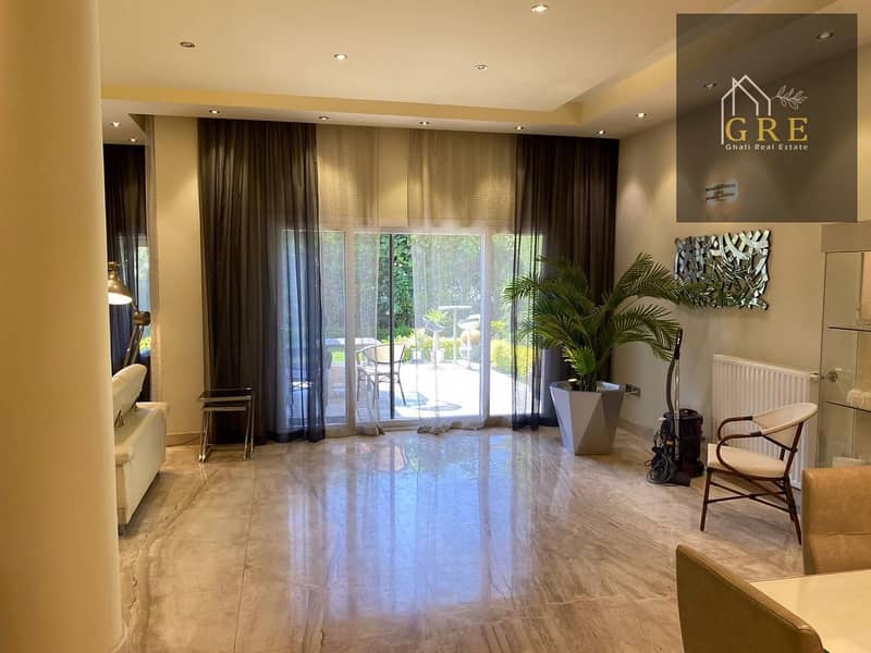 Luxury villa for sale, 450 sqm built on a 570 sqm land with complete finishing inside Dunes Compound, behind Saudi and in front of the American International School, in a strategic location. - Widok 5
