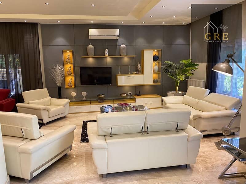 Luxury villa for sale, 450 sqm built on a 570 sqm land with complete finishing inside Dunes Compound, behind Saudi and in front of the American International School, in a strategic location. - Widok 6