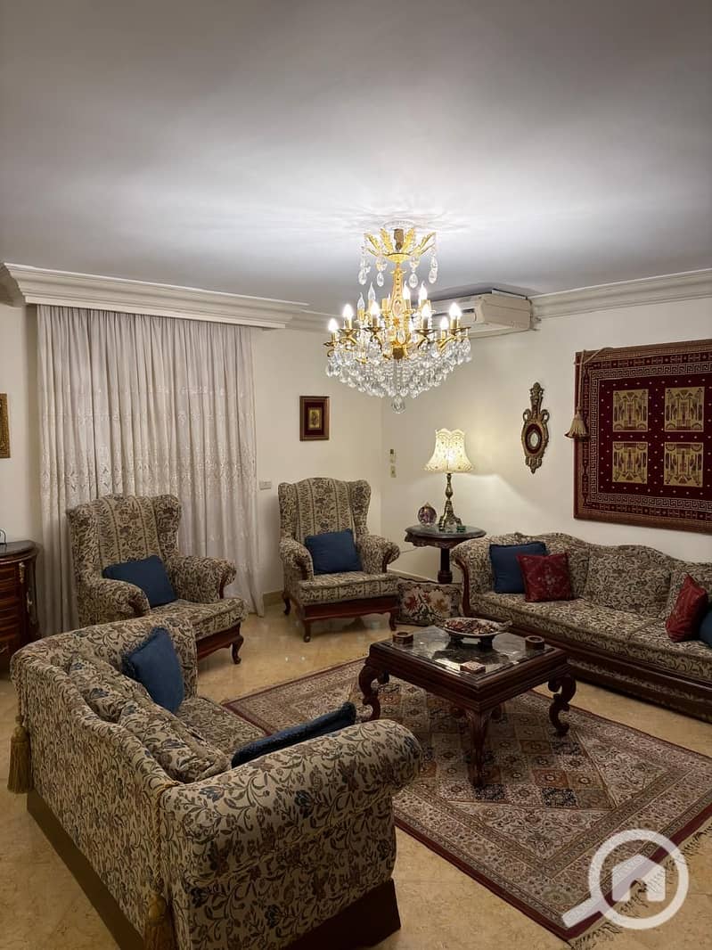 Furnished apartment for rent in Degla Maadi, area 200 m - Bild 6