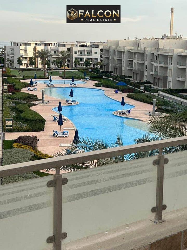 Beachfront chalet, less than 200 sq m, cash discount available. For sale, ready for viewing in Aroma Village, Ain Sokhna, on the Zaafarana Road. - Widok 6